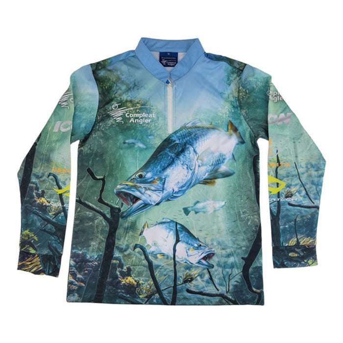 COMPLEAT ANGLER TOURNAMENT SHIRT BARRA [SZ:SMALL]