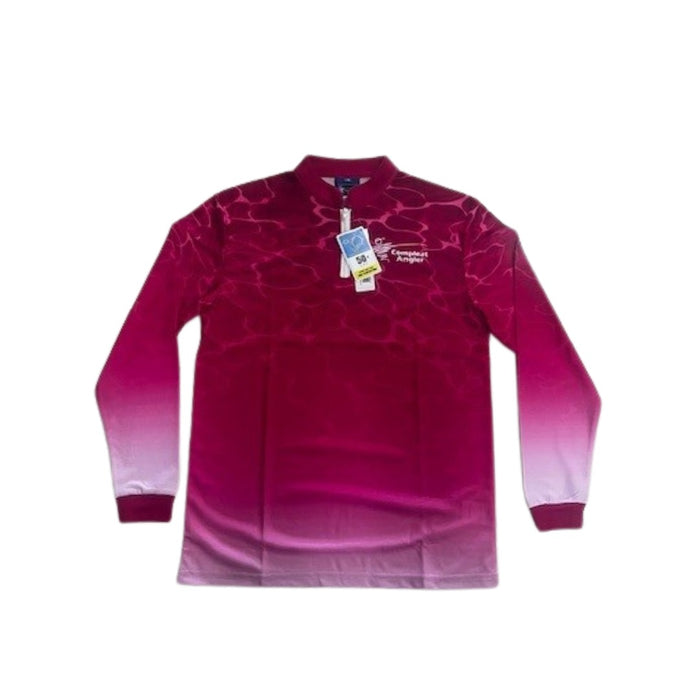 COMPLEAT ANGLER TOURNAMENT SHIRT WATER PINK [SZ:MEDIUM]