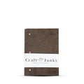 Craft Junky Suede Leather A5 Plain Diary