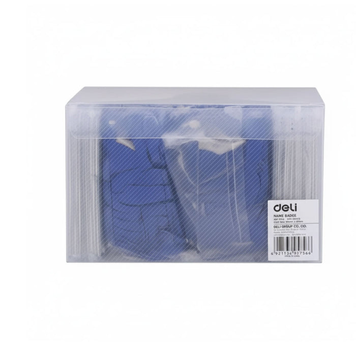 Deli Transparent Name Badge