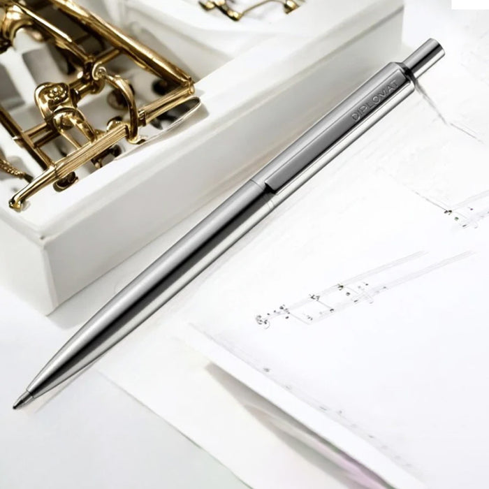 Diplomat Equipment Stainless Steel 0.7mm Mechanical Pencil