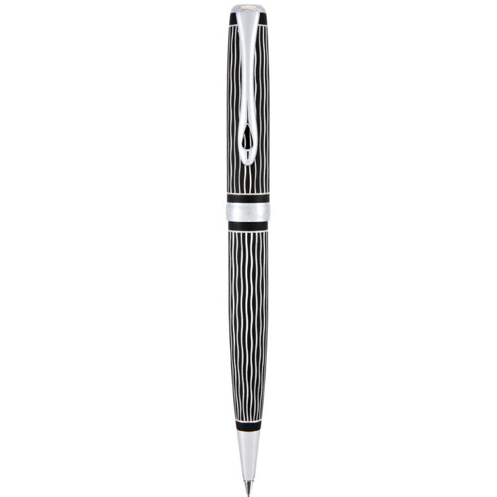 Diplomat Excellence A Plus Wave Guilloche Lapis Black Mechanical Pencil (0.7MM) D40104050 - SCOOBOO - DP_D40104050_EXC_A_WV_GUI_LPBLK_MP07 - Mechanical Pencil