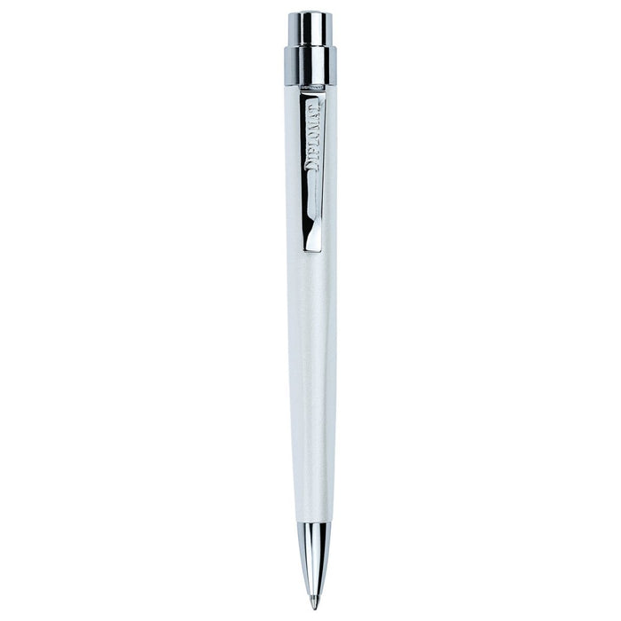 Diplomat Magnum Pearl White Ball Pen D40901040 - SCOOBOO - DP_D40901040_MGM_PRL_WHT_BP - Ballpoint Pen