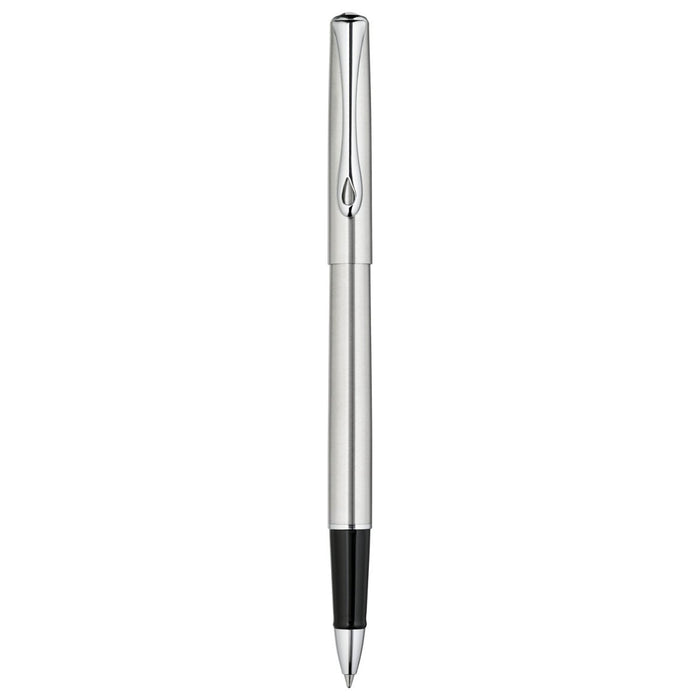 Diplomat Traveller Stainless Steel Roller Ball Pen D20000650 - SCOOBOO - DP_D20000650_TRVL_SS_RB - Roller Ball Pen