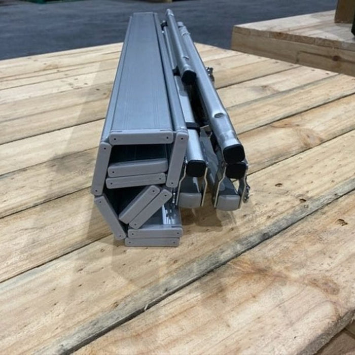 DRIFTA STOCKTON TWO HEIGHTS X-LEGS FOLDING TABLE