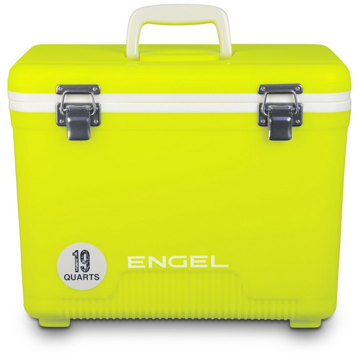 ENGEL 18 LT COOLER / DRY BOX [CLR:HI-VIS GREEN]
