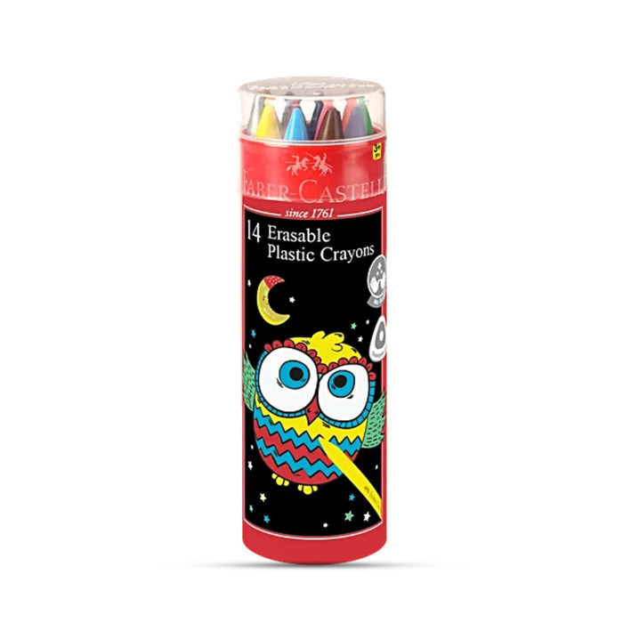 Faber-Castell Erasable Plastic Crayons
