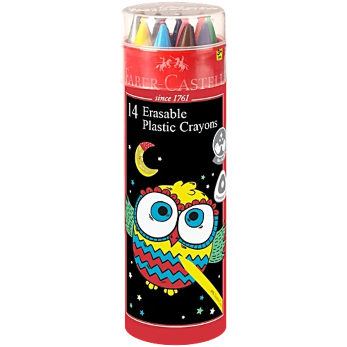 Faber-Castell Erasable Plastic Crayons