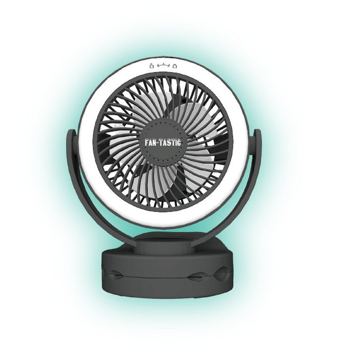 FANTASTIC 12V CLIP ON FAN PORTABLE RECHARGEABLE LITHIUM