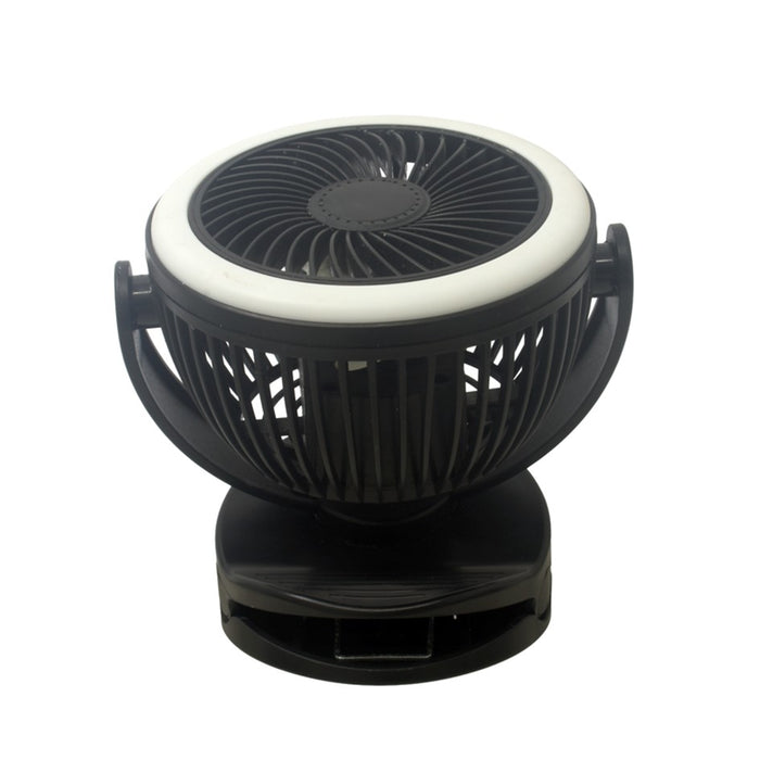 FANTASTIC 12V CLIP ON FAN PORTABLE RECHARGEABLE LITHIUM