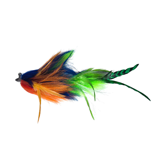 FEATHER STRIKE 3/4OZ JIG FLIES LURE [CLR:LORIKEET]