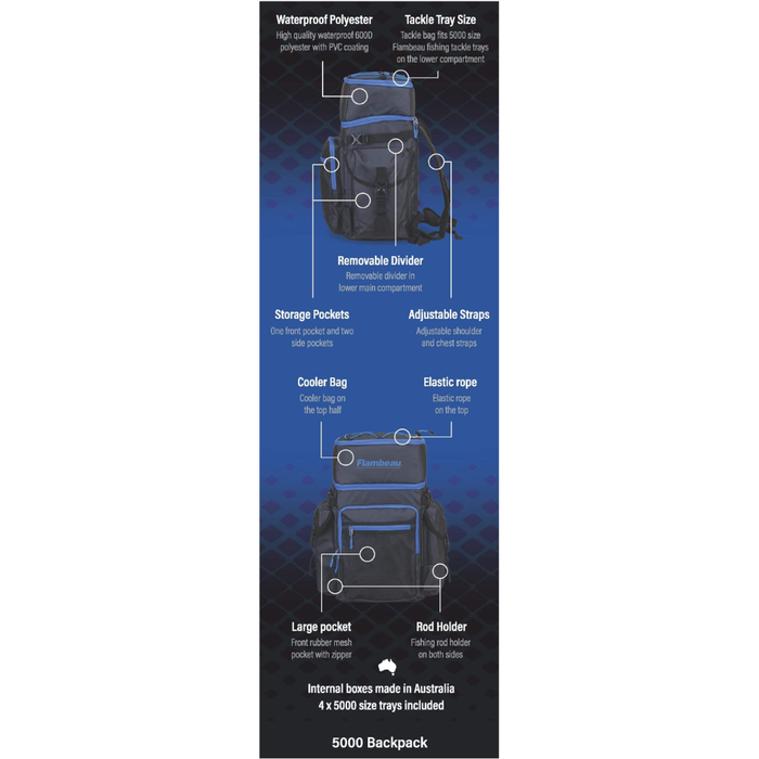 FLAMBEAU 5000 BACKPACK