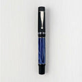 Gioia Alleria Mare Blue-Black Marbled Rhodium Fountain Pen - SCOOBOO - GA-700- B - Fountain Pen