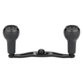 GOMEXUS 100MM ALUMINIUM/ALLOY BAITCAST HANDLE TPE 27MM [SZ:8X5 CLR:BLACK]