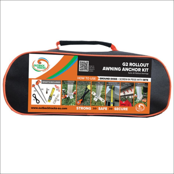 GROUND DOGS G2 ROLLOUT AWNING ANCHOR KIT
