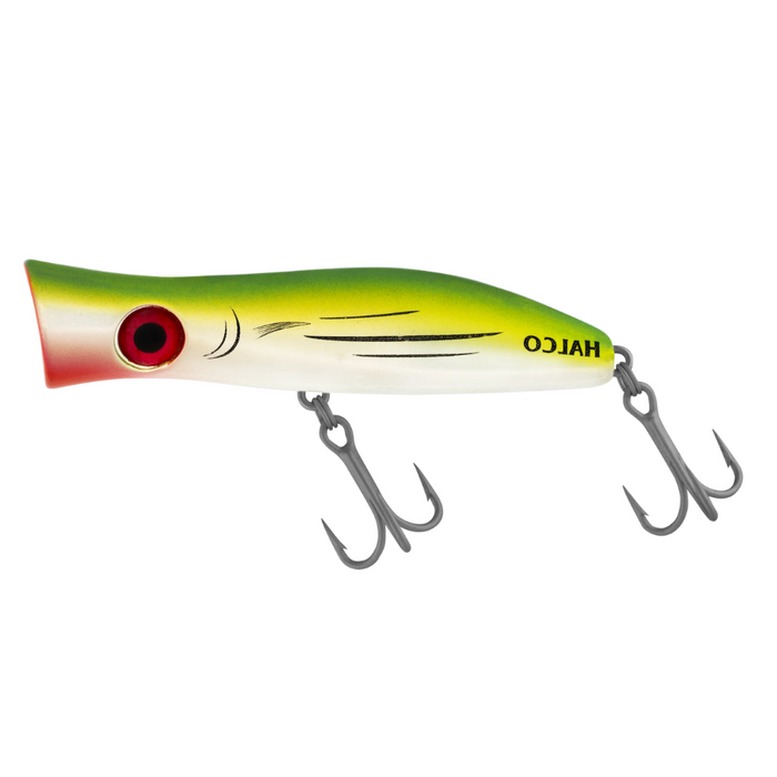 HALCO ROOSTA POPPER [SZ:105MM CLR:H81 LIQUID LIME]