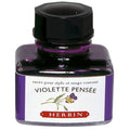 Herbin "D" Ink Bottle (Violette Pensee - 30ML) 13077T - SCOOBOO - HB_D_INKBTL_VLTPENSEE_30ML_13077T - Ink Bottle