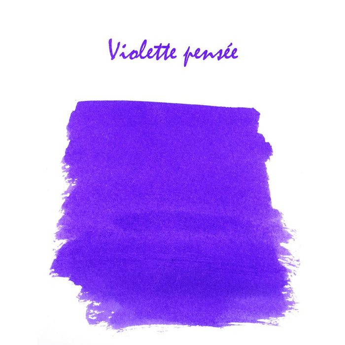 Herbin "D" Ink Bottle (Violette Pensee - 30ML) 13077T - SCOOBOO - HB_D_INKBTL_VLTPENSEE_30ML_13077T - Ink Bottle