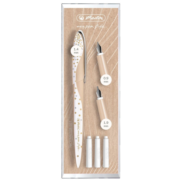 Herlitz My Pen Style Calligraphy Pen Set