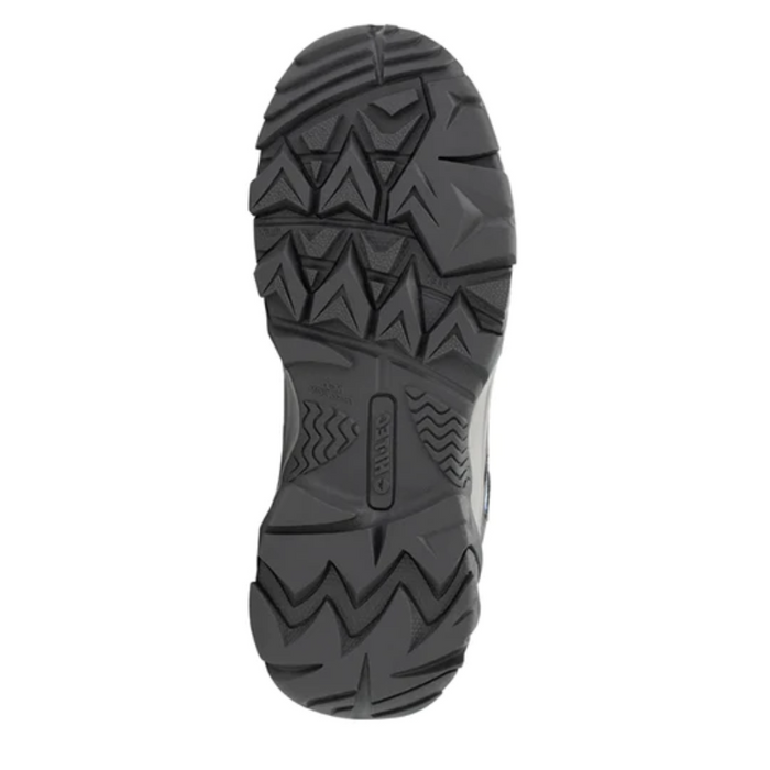 HI-TEC TARANTULA LOW WP HIKING SHOES WOMENS [CLR:GREY/CHARCOAL/CORNFLOWER SZ:8.5]