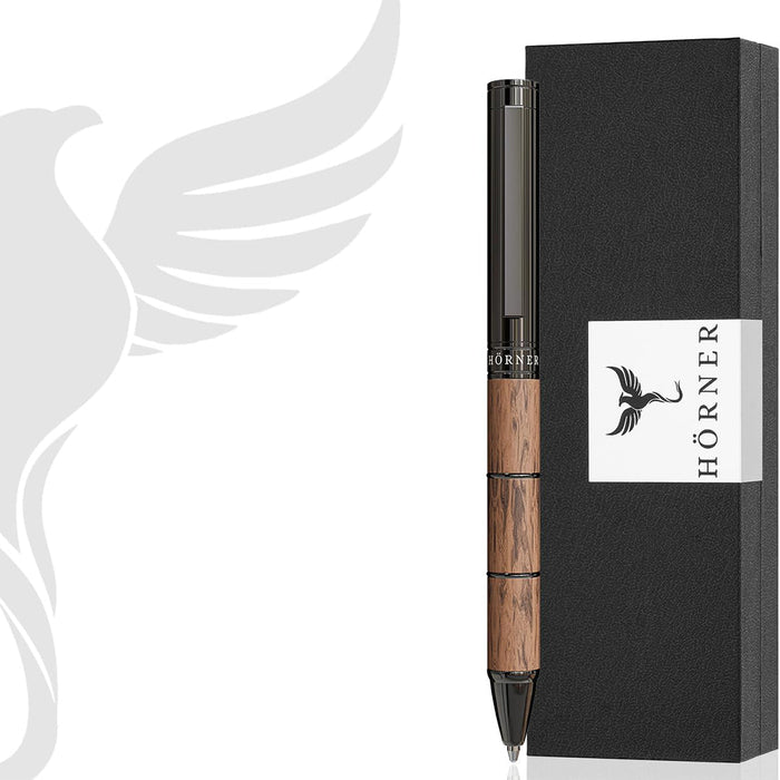 Horner | Obscurus | Ballpoint Pen | Walnut Wood - SCOOBOO - 1040 - B - Fountain Pen