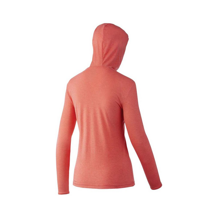 HUK WAYPOINT HOODIE LONG SLEEVE SHIRT WOMENS