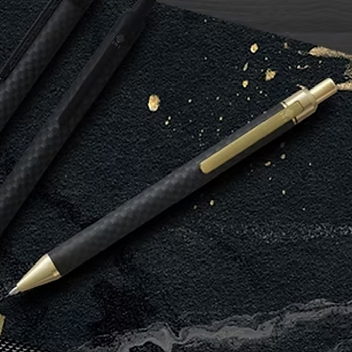 IWI Fusion Carbon Brass Gel Pen