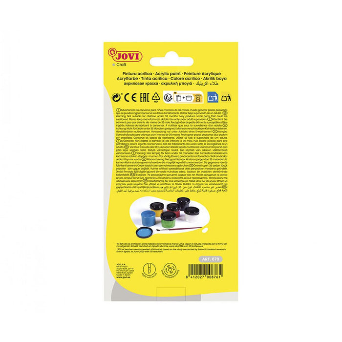 Jovi Acrylic Paint Box - SCOOBOO - 670 - Acrylic Colors