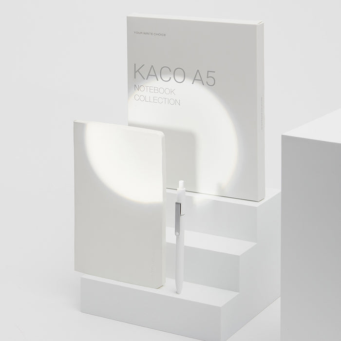 Kaco A5 PU Notebook with Midot Gel Pen