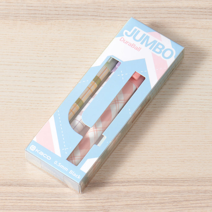 Kaco Jumbo Plaid Gel Pen Set