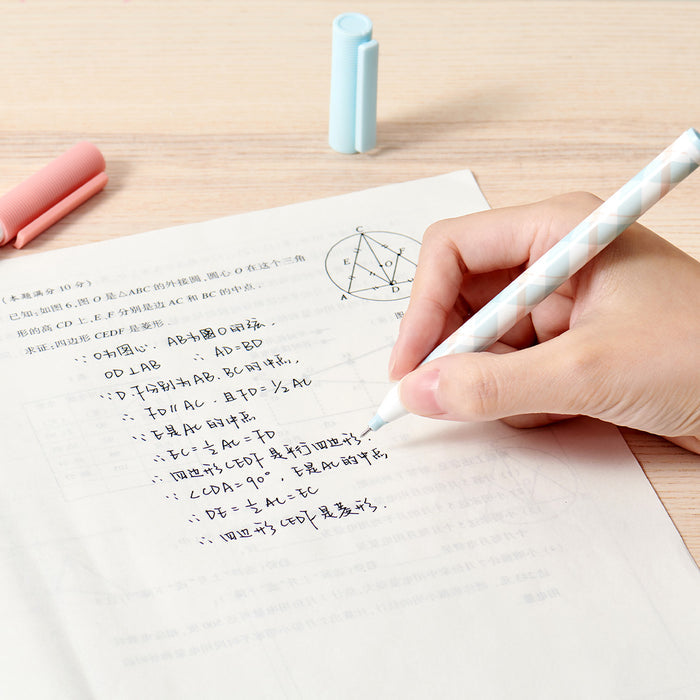 Kaco Jumbo Plaid Gel Pen Set