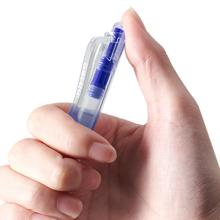 Kaco Jumbo Push Blue Ink Gel Pen Set
