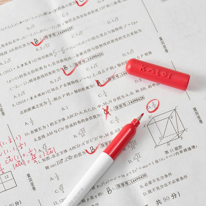 Kaco Red Pen Set