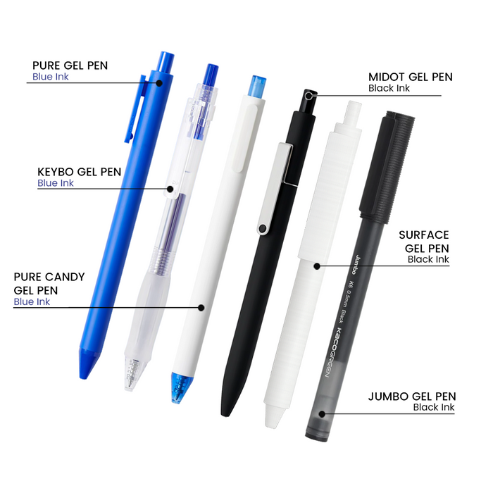 Kaco Right Choice Mix Gel Pen Set
