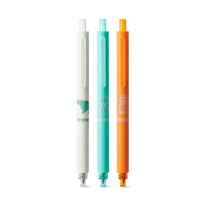 Kaco Rocket Bronze Age 0.5mm Gel Pen Set (with National Museum of China)