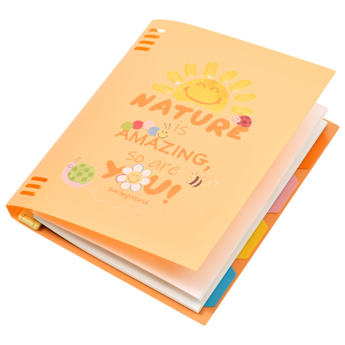 Kaco x Smiley World B5 Loose-leaf Ruled Notebook