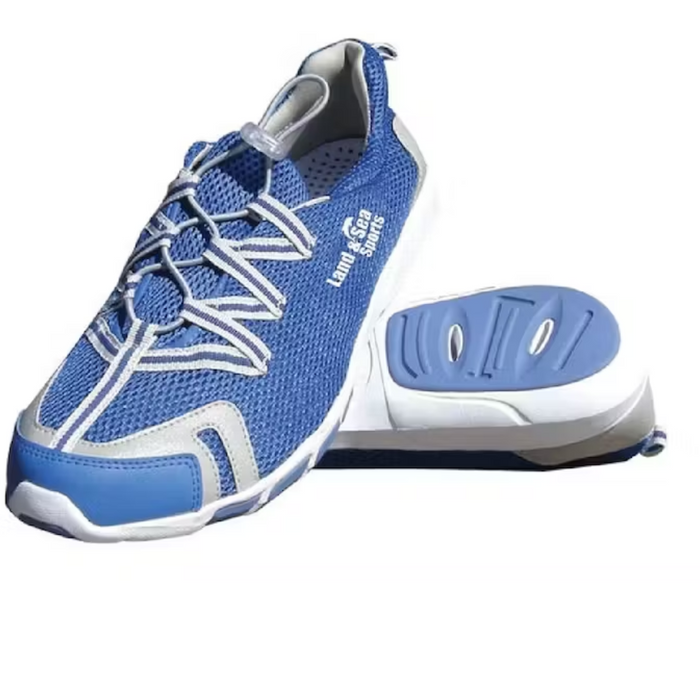 LAND & SEA MARINER YACHT SHOE BLUE [SZ:5]
