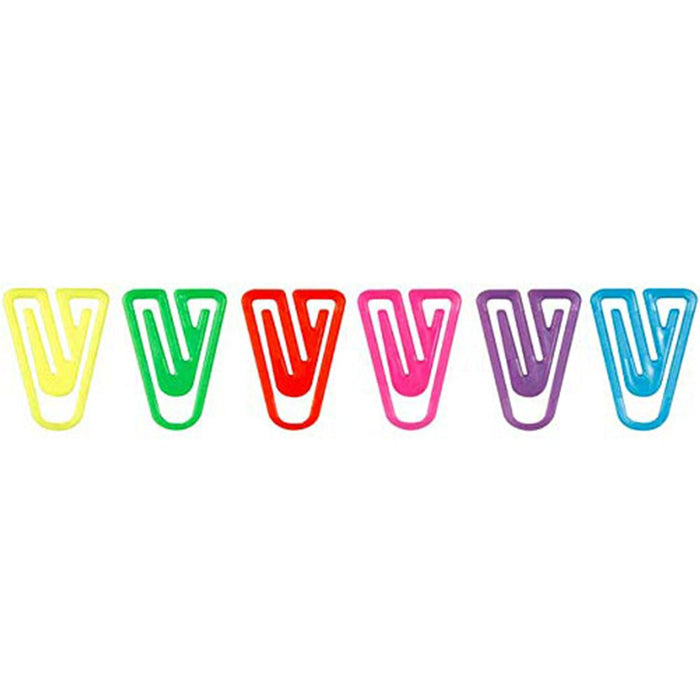 Laurel Paper Clips Assorted 30 mm - Pack of 75 - SCOOBOO - 1296 - 97 - Paperclips, Fasteners & Rubber bands