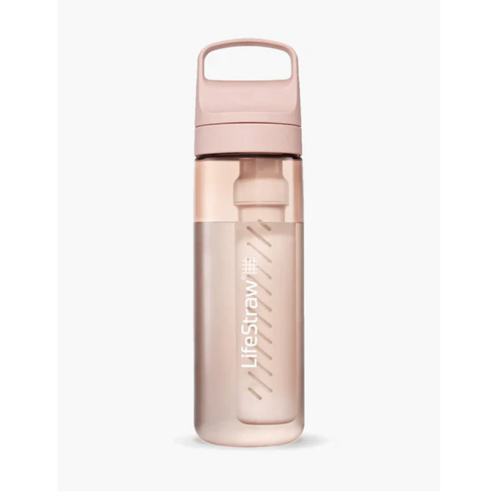 LIFESTRAW GO 2.0 WATER FILTER BOTTLE 650ML CHERRY BLOSSOM