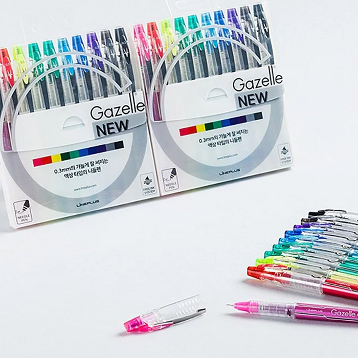 Lineplus 0.3mm Gel Pens