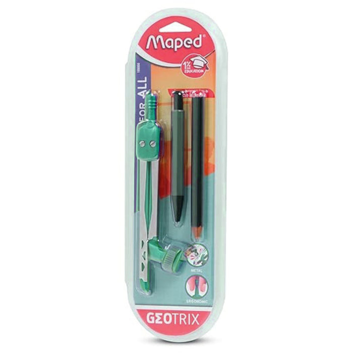 Maped Geotrix Compass+ Mechanical Pencil+ Wooden Pencil Set