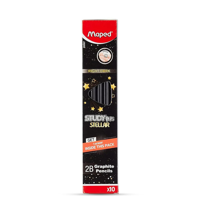 Maped Study Peps Stellar Pencil With Eraser