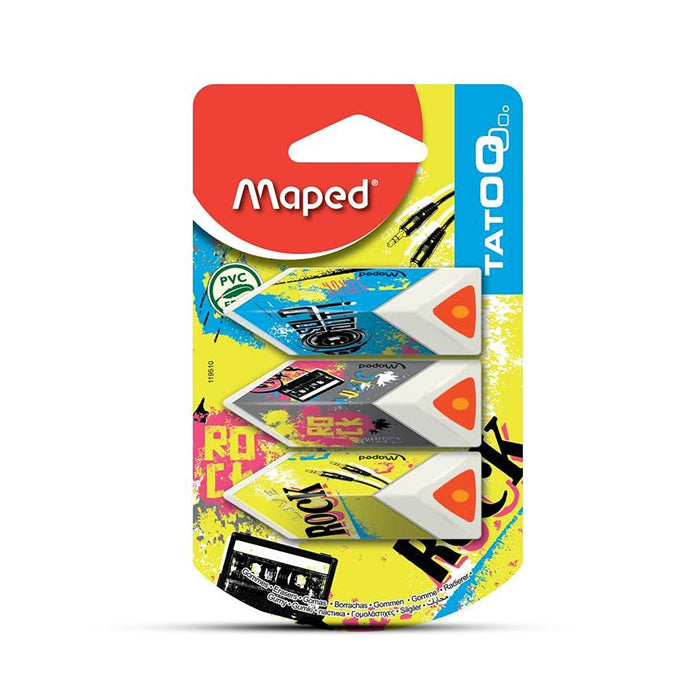 Maped Tatoo Teen Trio Eraser