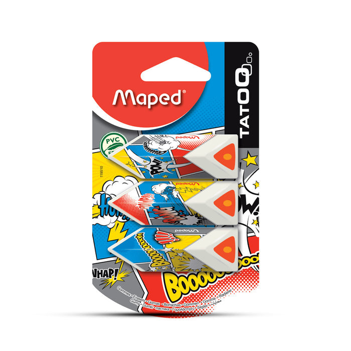 Maped Tatoo Teen Trio Eraser