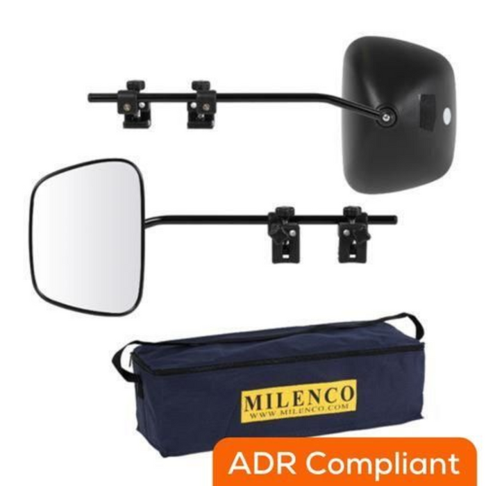 MILENCO GRAND AERO 4 TOWING MIRROR XXL - FLAT GLASS