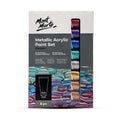 Mont Marte 36ml Metallic Acrylic Paint Set