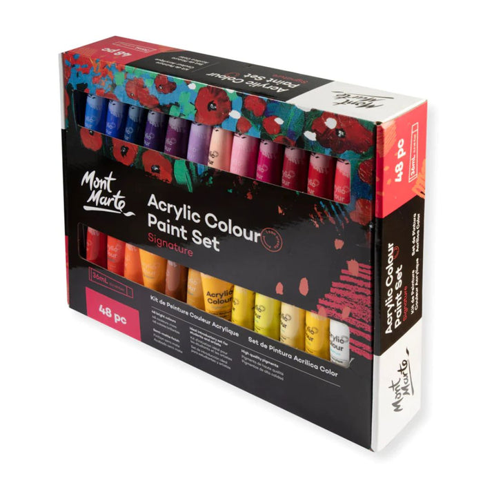 Mont Marte Acrylic Colour Paint Set Signature