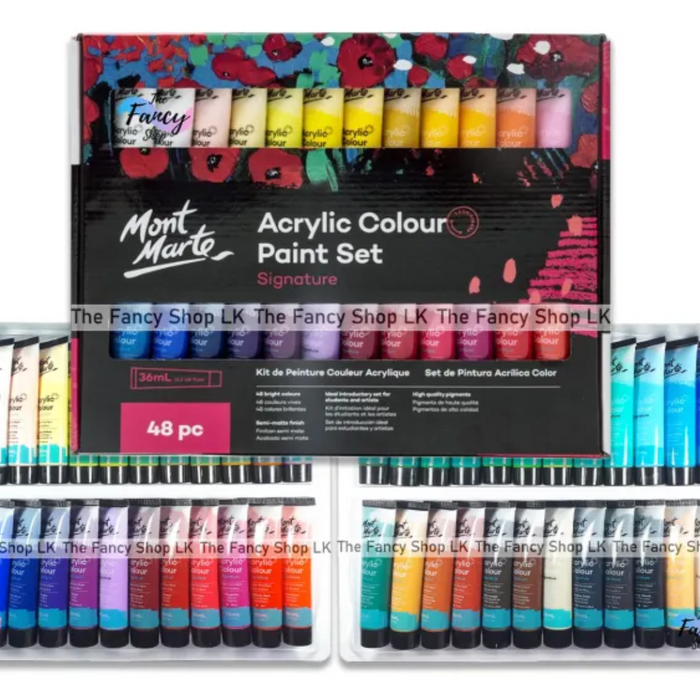Mont Marte Acrylic Colour Paint Set Signature