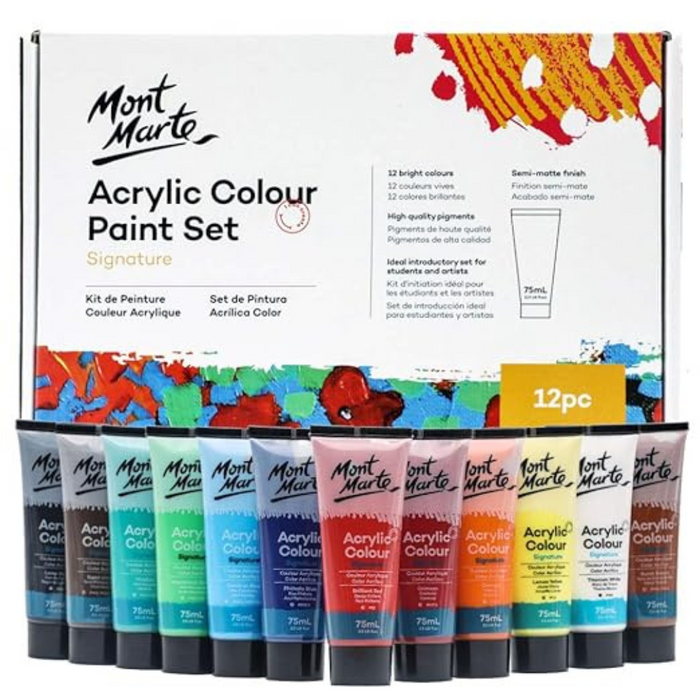 Mont Marte Acrylic Multicolor Paint Set