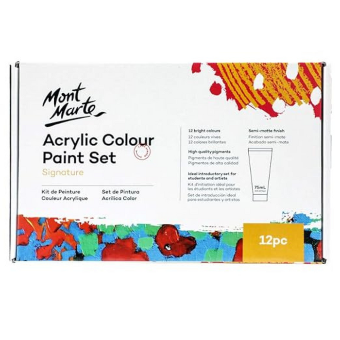 Mont Marte Acrylic Multicolor Paint Set